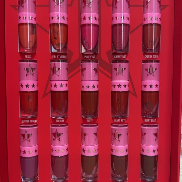 Jeffree Star The Blood Sugar Liquid Lipstick Vault Set- Red & Purple Shades - Picture 5 of 8